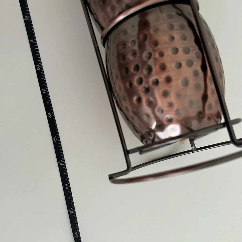Moscow Mule Copper Cup Set of 4 with Stand - Picture 7 of 7